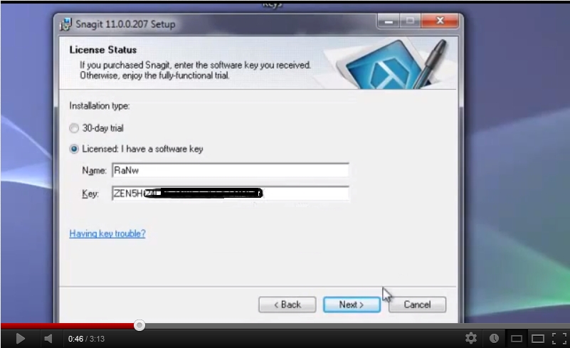 download snagit 11 serial key